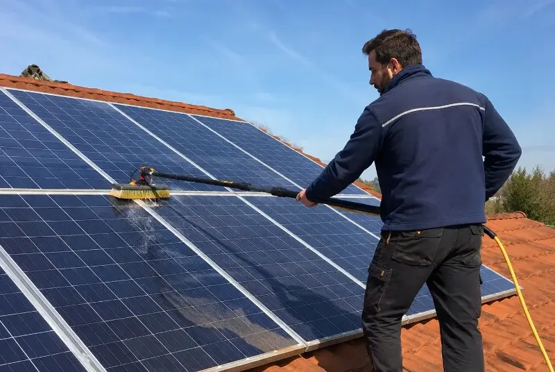 Nettoyage et entretien de panneaux solaires à Archignac